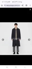 UNIQLO(ユニクロ) JWA JW Anderson ダブルフェイス シングルブレスト コート L