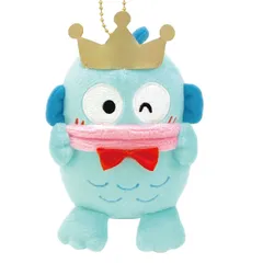 サンリオ　マスコットチェーンぬいぐるみ　ハンギョドン40周年アニバーサリーモデル　王冠　MCコレクション　　ナカジマコーポレション