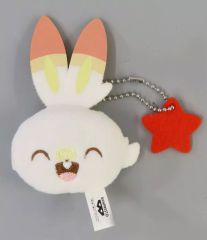 [중고] 열쇠 고리 히바니 포케피스 볼 체인 봉제 인형 ~ 피카츄 지라치 히바니 마호미루 ~ [포켓 몬스터]