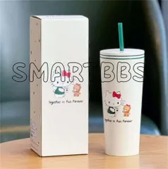 スターバックス×ハローキティコラボグッズ ステンレスタンブラー Amazon | ハローキティ 大容量600ml タンブラー 保冷 保温 二重