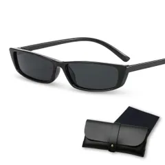 サングラス カラー Y2Kスタイル おしゃれ オシャレ メガネケース付き マルチカラー ブラック ホワイト ピンク UVカット 反射防止 遮光 スクエア ラウンド 大人用 夏 ビーチ ユニセックス メンズ レディース 兼用 ファッション