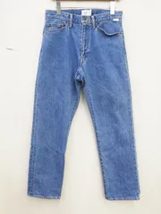 【美品】W TAPS　ダブルタップス　ダメージ加工スキニーデニム　人気商品　S WTaps Blues Skinny Trash Denim : SKOOL OF DAZE