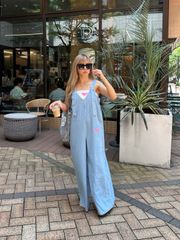 デニムオールインワン♡