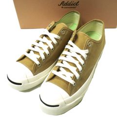 新品 CONVERSE ADDICT コンバースアディクト 23AW JACK PURCELL CANVAS ジャックパーセル キャンバス 1AD672 US5(23.5cm) CAMEL ローカット スニーカー シューズ g22148