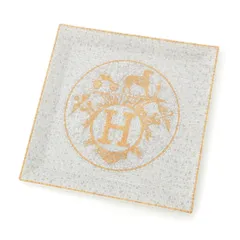 HERMES - エルメス MOSAIQUE Au24 モザイク スクエア プレート 骨董品 皿 食器 ホワイト ゴールド 15cm【中古】 楽天市場】エルメス HERMES MOSAIQUE Au24 モザイク スクエア