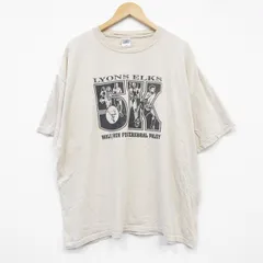 XL/古着 半袖 ビンテージ Tシャツ メンズ 00s マラソン 企業広告 大きいサイズ コットン クルーネック ベージュ カーキ 25sep18 中古