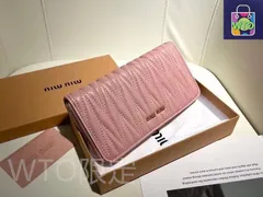 miumiu ウォレット/財布、両用パスケース、カード/キーケース[本日特価|新品未使用品]