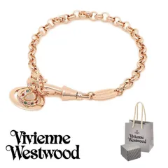 新品 Vivienne Westwood ヴィヴィアンウエストウッド NEW PETITE ORB ニュー ペティットオーブ ブレスレット レディース ピンクゴールド 61020057 61020057G 61020057/G002