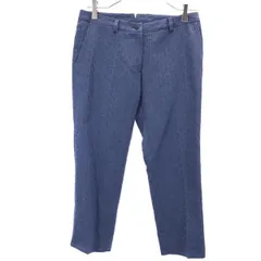 未使用 インコテックス クロップド パンツ 40 紺 INCOTEX 日本製 メンズ 【中古】  【230310】