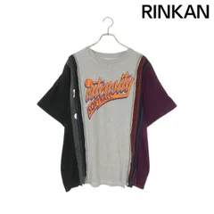 リビルドバイニードルズ  7 Cuts Wide Tee OT310 ユーズドカレッジプリント再構築Tシャツ メンズ ONE SIZE