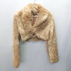 ◇ INGNI イング ショート丈 可愛い シンプル 長袖 アウター サイズM ブラウン系 レディース E  【1405140047851】