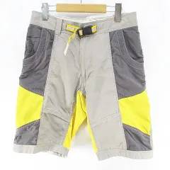 ホワイトマウンテニアリング White Mountaineering WM1071419 膝丈 ショートパンツ クライミング ハーフパンツ ジップフライ M 灰系 グレー 日本製のサムネイル