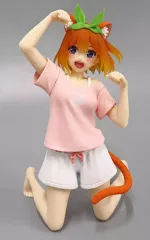 【中古】フィギュア 中野四葉 「五等分の花嫁∬」 Desktop Cute フィギュア 中野四葉～描き下ろしCat room wear ver.～ タイトーオンラインクレーン限定