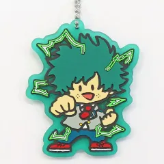 【中古】キーホルダー 緑谷出久 「僕のヒーローアカデミア 雄英高校オープンスクール カプセルラバーマスコット ～僕のヒーローアカデミア 雄英高校オープンスクール～」