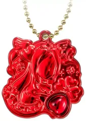 【中古】食玩 キーホルダー 4.キュアパッション「プリキュアオールスターズシークレットジュエリーチャーム2＆グミ」