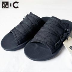 ユニクロC スライドサンダル　ブラック　XXL　UNIQLO:C