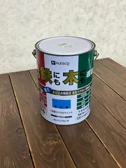 〇【未使用訳アリ】ペンキ そら色 4L 1回塗りハウスペイント カンペハピオ・