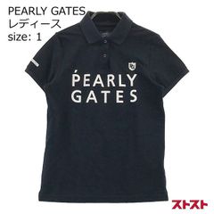 PEARLY GATES ポロシャツ 0サイズ ブラック - メルカリ