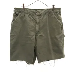 Carhartt（カーハート）キャンバスペインターパンツ/34/カーキ/US古着 Carhartt カーハート ワークパンツ B11 メンズ ダック
