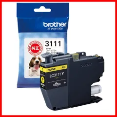 他 対応型番:DCP-J987N、DCP-J982N、DCP-J587N、DCP-J582N、MFC-J738DN LC3111Y 【brother純正】インクカートリッジイエロー ブラザー工業