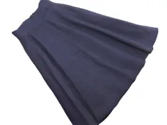 N. エヌ ナチュラルビューティーベーシック フレア スカート sizeS/紺 ■■ レディース