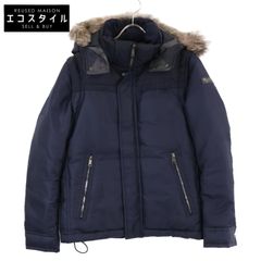 BLACK LABEL CRESTBRIDGE ブラックレーベルクレストブリッジ 2WAY ダウンジャケット ネイビー M