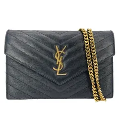 m✨極美品　付属品完備✨サンローラン　長財布　チェーンウォレット　クロコ SAINT LAURENT（財布）のフリマアイテム一覧