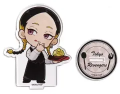 【中古】アクリルスタンド・アクリルパネル 灰谷蘭 「東京リベンジャーズ×PRINCESS CAFE アクリルスタンド カフェ衣装ver.(B)」