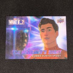 Zombie Hunter Spidey / ゾンビハンター・スパイディ 2023 Upper Deck Marvel What If...? The Watcher's Sight Lenticulars #WS5