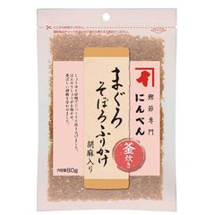 （ネコポス）にんべん まぐろそぼろふりかけ 胡麻入り 80g×3袋