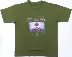 【中古】Tシャツ メインビジュアル(DAY2) Tシャツ ブラウン フリーサイズ 「進撃の巨人 10th ANNIVERSARY “ATTACK FES”」