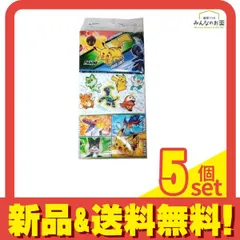 ハヤシ商事 ポケットティッシュ ポケットモンスター 6個パック 5個セット まとめ売り