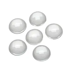 【新着商品】100個入りセット クリアガラス ガラス素材 カボション パーツ セット ペースター 円形 14mm 工芸品 ファッション ジュエリー用 DIY