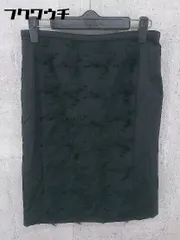 ◇ DES PRES デ プレ バックジップ デザイン 膝丈 スカート サイズ0 ブラック レディース 【中古】 【1002801066574】のサムネイル