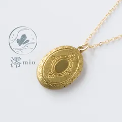 すみ様 60cm [つけっぱなしOK!]ロケット ペンダント 14kgf ネックレス ゴールド クラシカル 宝物 思い出 秘密 写真 恋愛 プチギフト プレゼント アロマ お守り 上品 ミステリアス クラシカル ロング