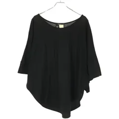 LIMI feu リミフゥ 16SS ワイドドルマンカットソー LO-T32-048 ブラック Sのサムネイル