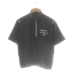 ルコックスポルティフ le coq sportif ジャケット ブルゾン 半袖 ハーフジップ プルオーバー M 紺 ネイビー /MF ■OS ■ADのサムネイル