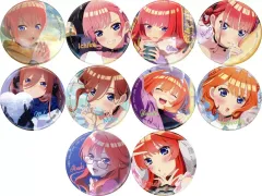 【中古】バッジ・ビンズ 全5種セット 缶バッジセット(2個セット) 「一番くじ 五等分の花嫁* ～ぬくもりを分かち合って～」 O賞