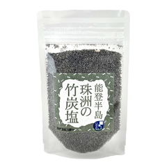 のと珠洲塩　竹炭塩　50g
