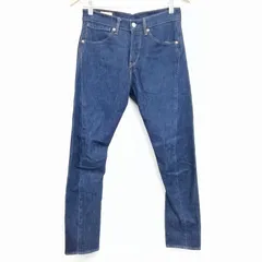 リーバイス Levi's 美品 LEJ512 立体裁断 ストレッチスリムテーパードデニム ボタンフライ  ジーンズ パンツ 28インチ インディゴブルー