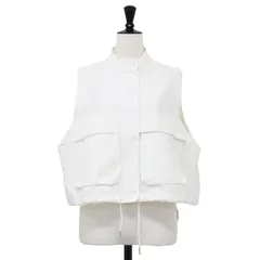 SACRA サクラ ベスト ホワイト 白 サイズ:38(M) | 24春夏