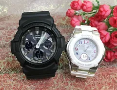 Gショック ペア G-SHOCK BABY-G ペアウォッチ ペア腕時計 カシオ 2本セット  アナデジ GAW-100B-1AJF BGA-1100GR-7BJF  ラッピング無