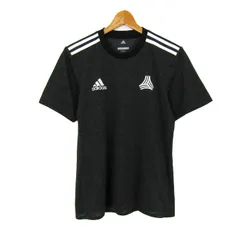 アディダス 半袖Ｔシャツ CLIMALITE スポーツウエア トップス レディース Mサイズ グレー系/ホワイト系 adidas 【中古】