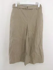 ◇ ◎ B:MING by BEAMS ウエストベルト付き ロング フレア スカート サイズM ベージュ系 レディース  【中古】 【1207080005959】のサムネイル