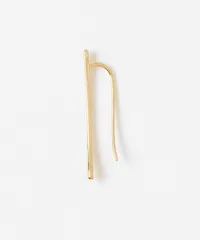 EGOIST (エゴイスト) バーモチーフピアス ゴールド