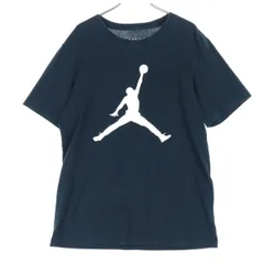 美品 NIKE ナイキ AIR JORDAN 半袖 Tシャツ M ブラック メンズ 古着