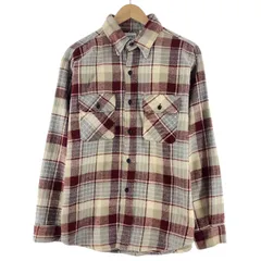 古着 70~80年代 ファイブブラザー Five Brother チェック柄 長袖 ヘビーネルシャツ USA製 メンズXL ヴィンテージ/eaa368367
