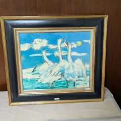 絶対お得!! 価値を次代へ！！川崎春彦画家、風薫る原。北海道。風景画 絶対お得!! 価値を次代へ！！川崎春彦画家、風薫る原。北海道。風景画