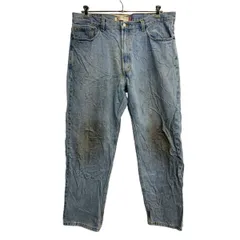 Levi's 550 デニムパンツ W40 リーバイス リラックスフィット ビッグサイズ ライトブルー 古着卸 アメリカ仕入 2312-518