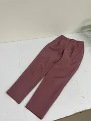 送料無料　GU ジーユー　パンツ　ボトムス　テーパードパンツ　ピンク　Sサイズ　#70612sj55